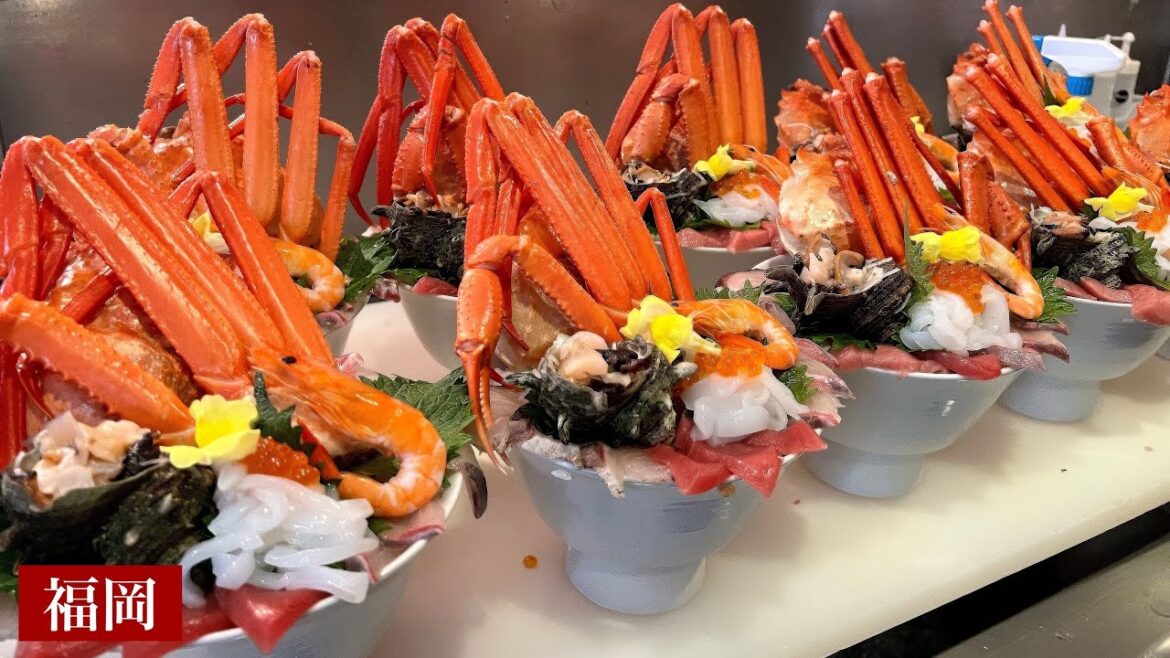 たった二人のみが完食⁉︎爆盛り海鮮!「ポセイ丼」が凄すぎた‼︎海の幸を思いのままに操る【魚男】の料理が素敵すぎた!/Big seafood is a Japan dish たった二人のみが完食⁉︎爆盛り海鮮!「ポセイ丼」が凄すぎた‼︎海の幸を思いのままに操る【魚男】の料理が素敵すぎた!/Big seafood is a Japan dish