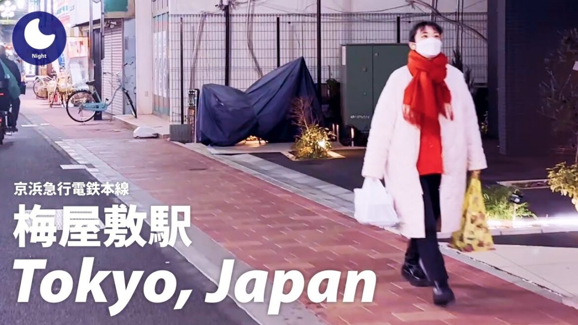 ⁴ᴷ Japan: Umeyashiki Station, Tokyo / Keikyu Main Line : Walking Tour (December, 2022) ⁴ᴷ Japan: Umeyashiki Station, Tokyo / Keikyu Main Line : Walking Tour (December, 2022)