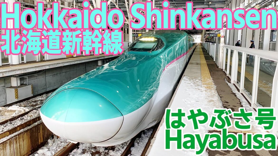 [CC字幕]日本最速 北海道新幹線はやぶさ号で北海道から東京へ 青函トンネルを通る4時間の新幹線旅