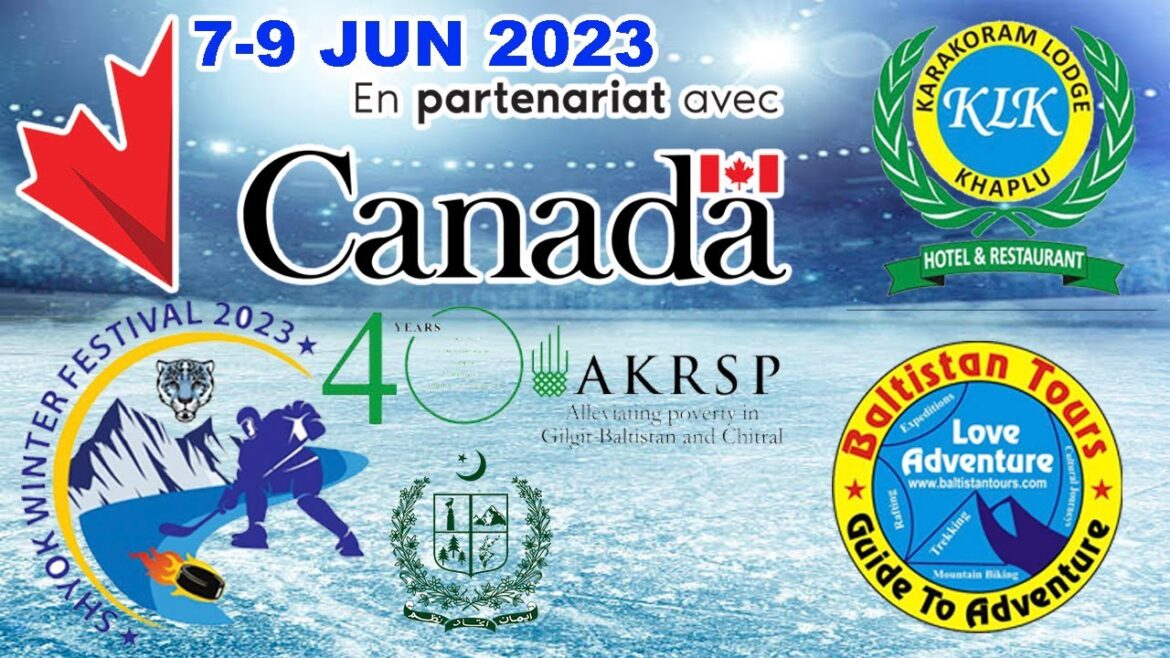 Shyok Winter Festival Ice hockey game City Park Khaplu 7-9 January 2023 | Winter Tourism in Pakistan