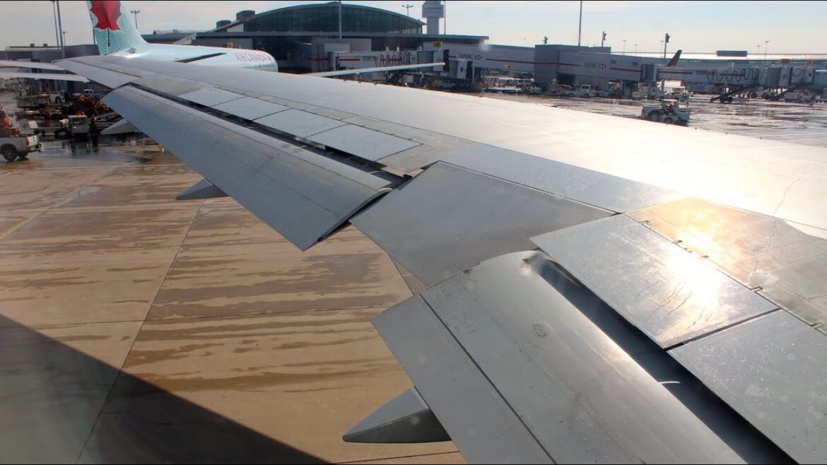 Air Canada B767-300 Bumpy Morning Departure from Toronto Pearson Air Canada B767-300 Bumpy Morning Departure from Toronto Pearson