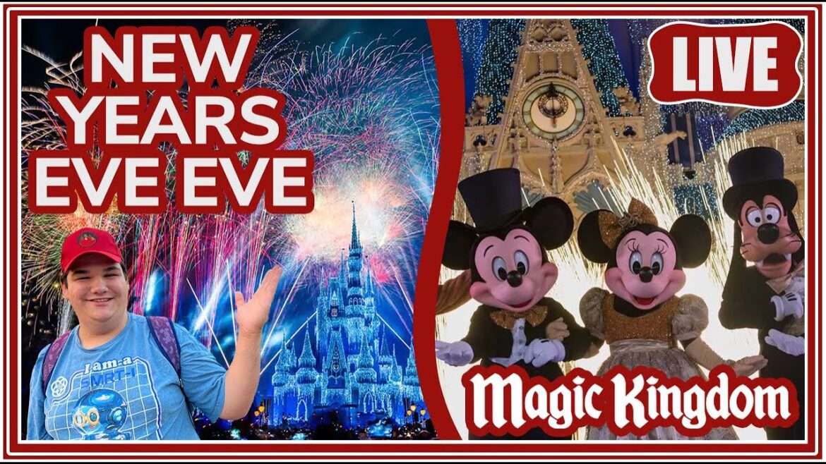 🔴Live: New Years Eve Eve at Magic Kingdom! - Walt Disney World Livestream