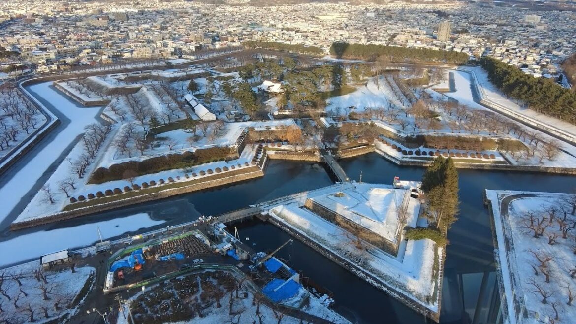 JAPAN TOUR HAKODATE. Fireworks at Red Brick House. Goryokaku Fort. City Night View | EXPLORE | JAPAN