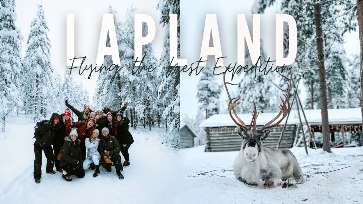 LAPLAND | Finland (Flying the Nest Expedition x Trova Trip) Travel Vlog in Rovaniemi, Arctic Circle
