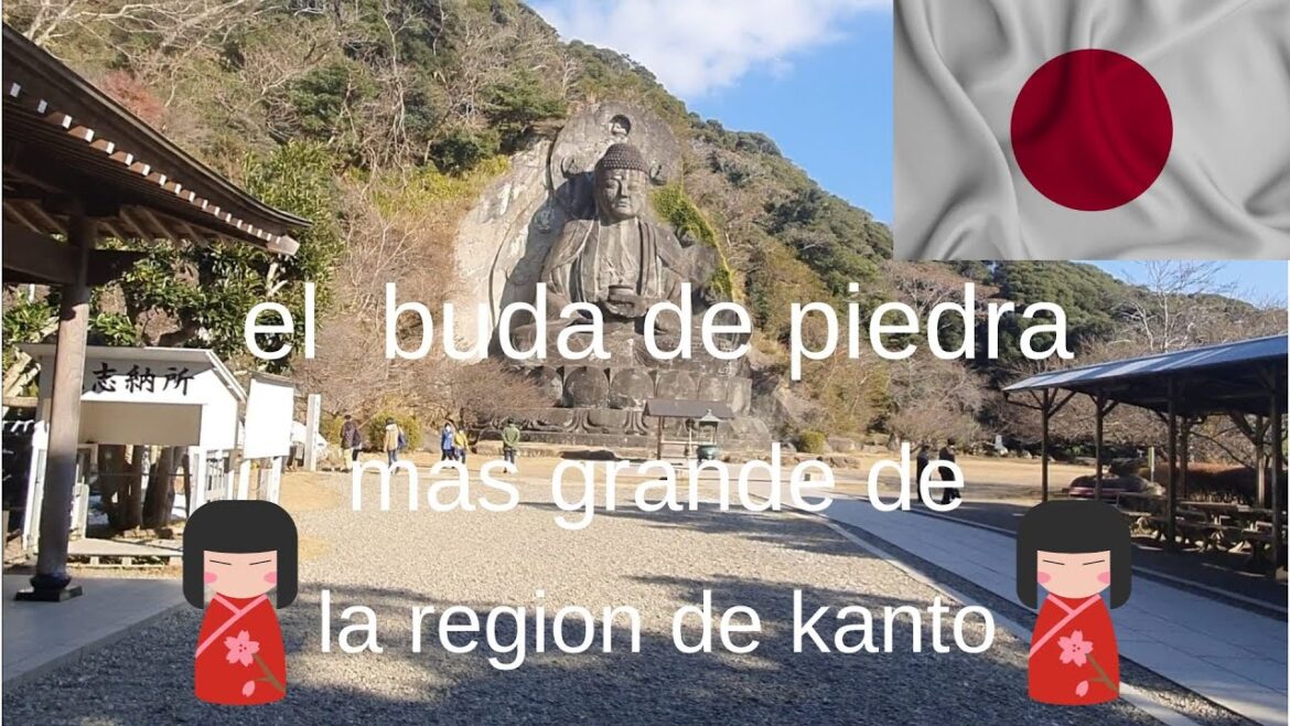 ESCULTURA DE PIEDRA DE BUDA más grande de la región de kanto #japon #viajes #hiking