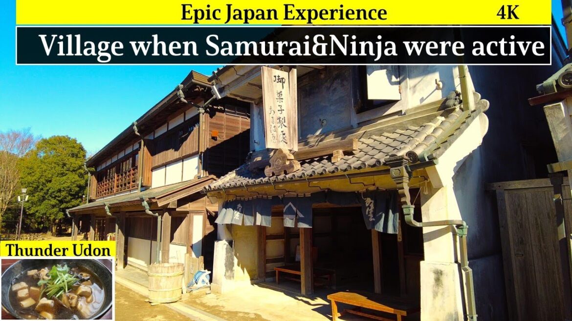 Japan travel. Village in the days of Samurai and Ninja reproduced. So real that we can time leap! Japan travel. Village in the days of Samurai and Ninja reproduced. So real that we can time leap!