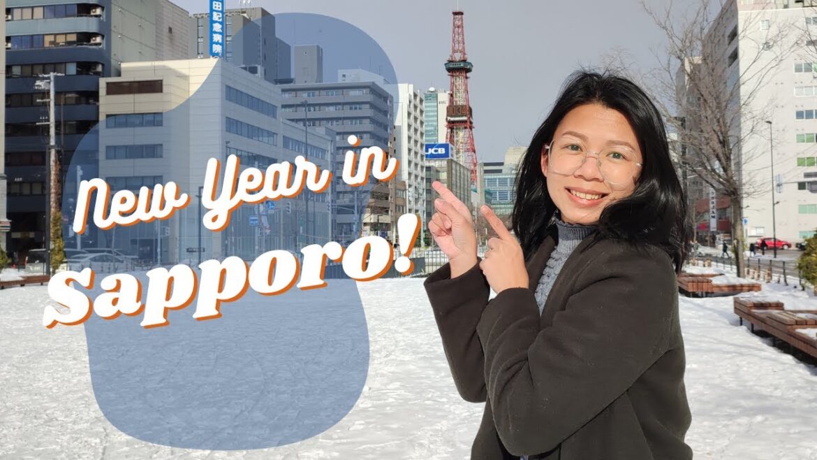 New Year's Eve in Sapporo + Snow covered Sapporo vlog | jamimoyvlogs