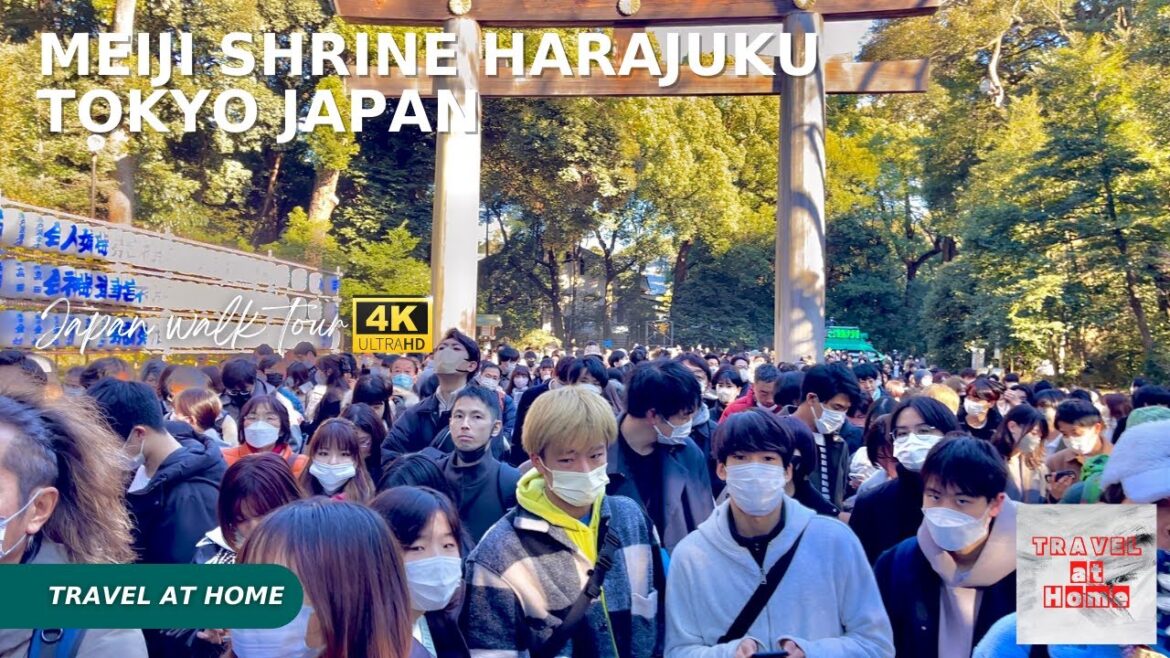 4k hdr japan walk | Walk in Meiji Shrine Harajuku Tokyo Japan | Crowded people can't move an inch 4k hdr japan walk | Walk in Meiji Shrine Harajuku Tokyo Japan | Crowded people can't move an inch