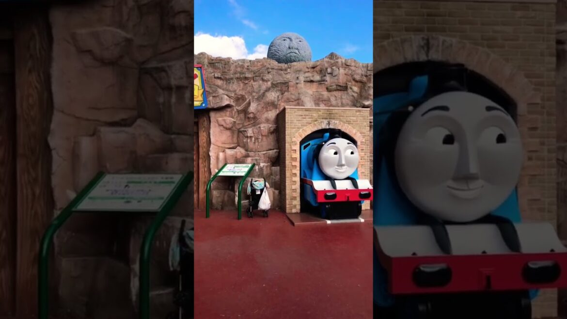 Thomas😃🚂 A train with moving eyes..JAPAN with Moshi Moshi🥰#shorts #thomas #thomasandfriends