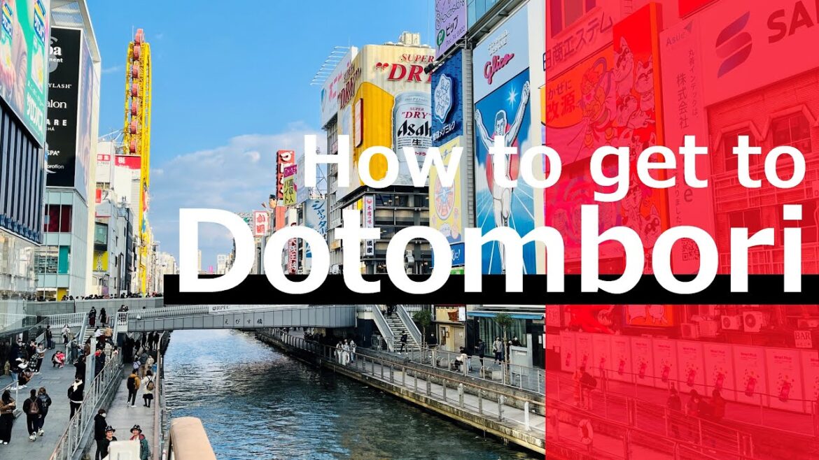 The way to Dotombori from Nankai Namba Station │ Osaka Japan