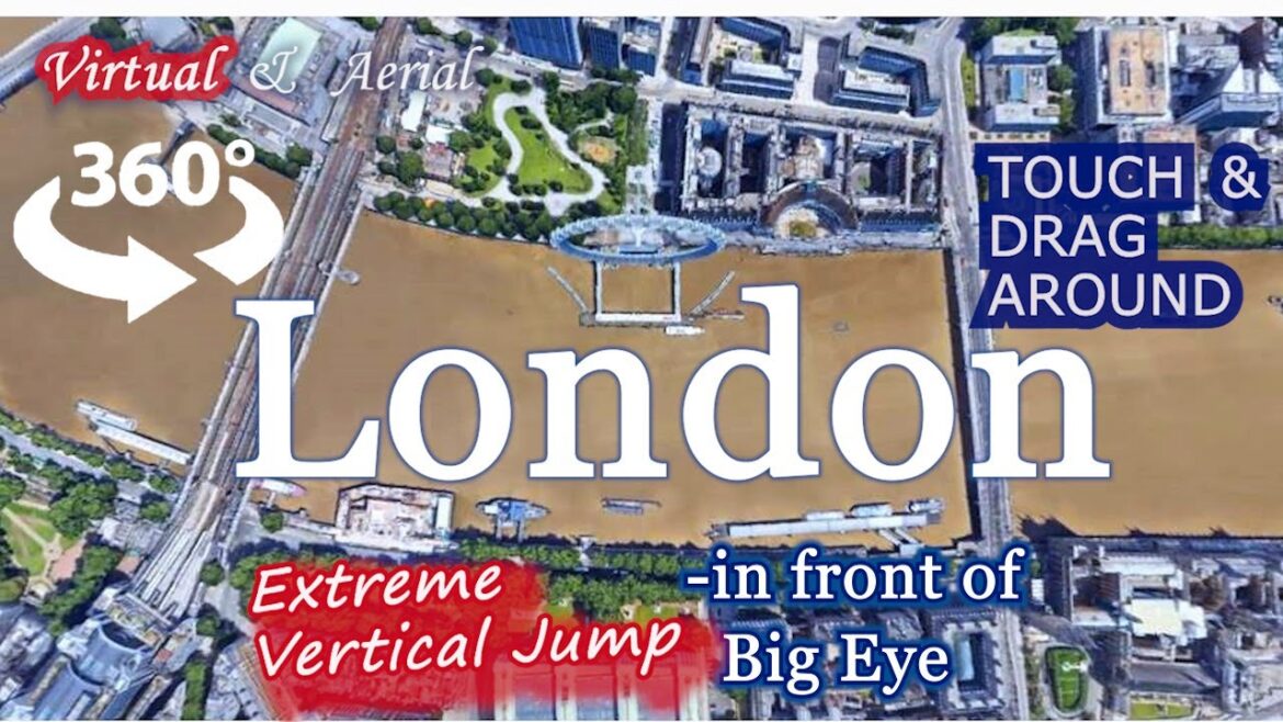 Extreme-Vertical-Jump ”Cyberly”/London Big Eye/Quality 2160/ Drag Around to Look Around!