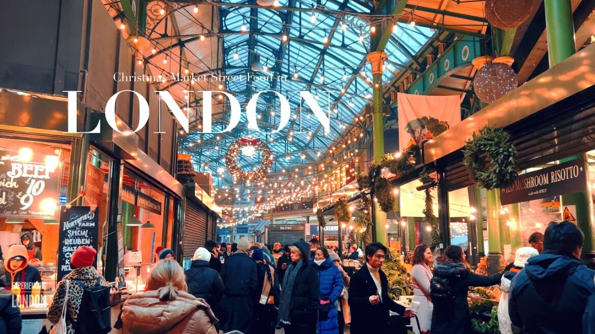 BOROUGH MARKET Virtual Tour London: Discover the Foodie Heaven!