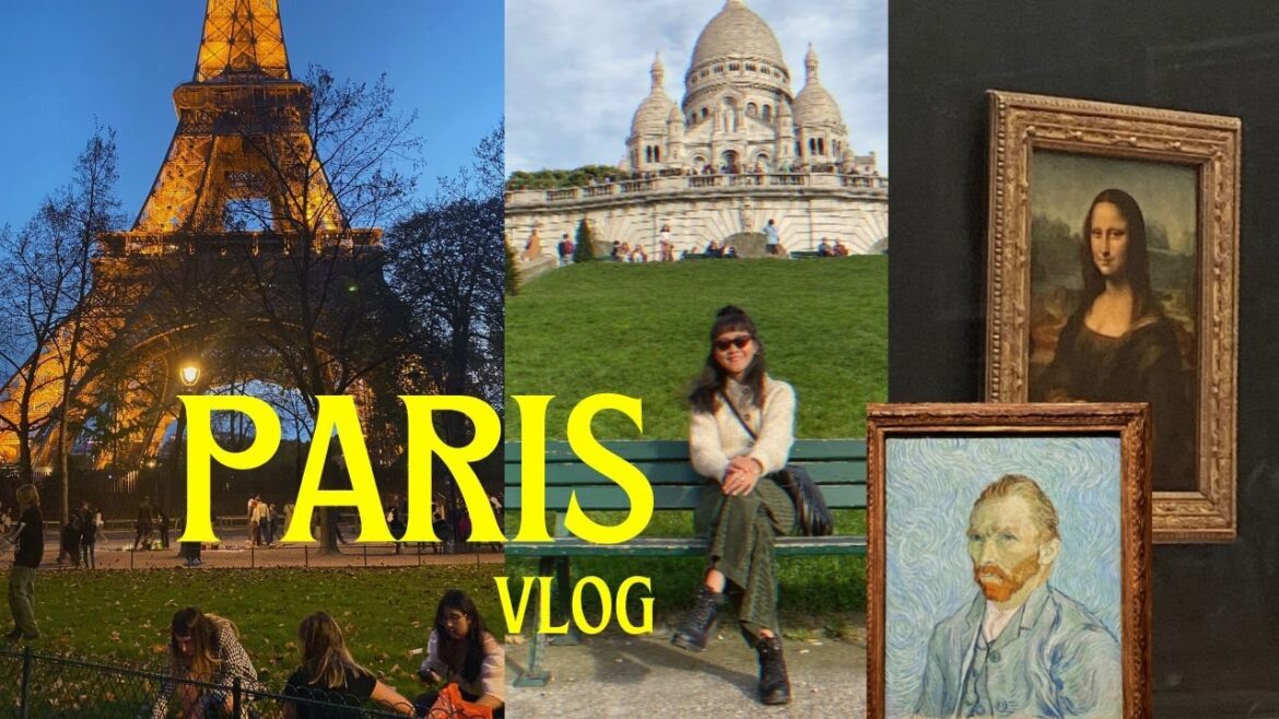 PARIS VLOG: tips, cafe, resto, Eiffel, Montmartre, art museums, Van Gogh