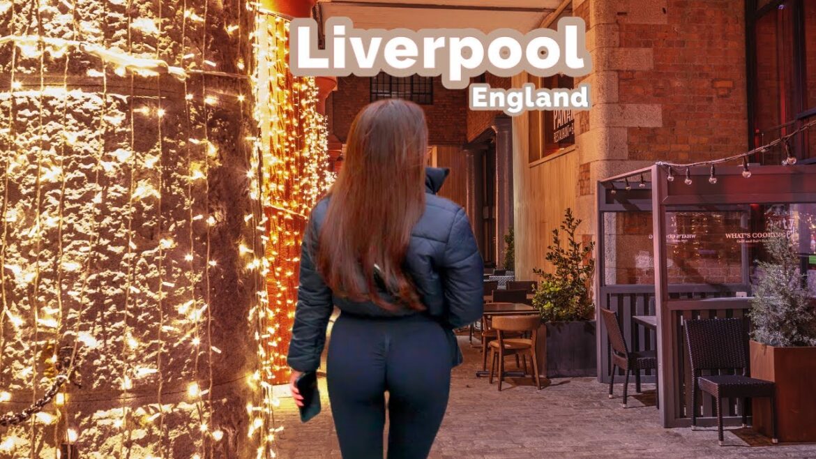 Liverpool, England 🇬🇧 - December 2022 - 4K-HDR 60fps Walking Tour