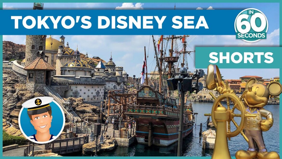 Tokyo's Disney Sea in 60 seconds | A perfect place for a day's visit while in Japan #Shorts Tokyo's Disney Sea in 60 seconds | A perfect place for a day's visit while in Japan #Shorts