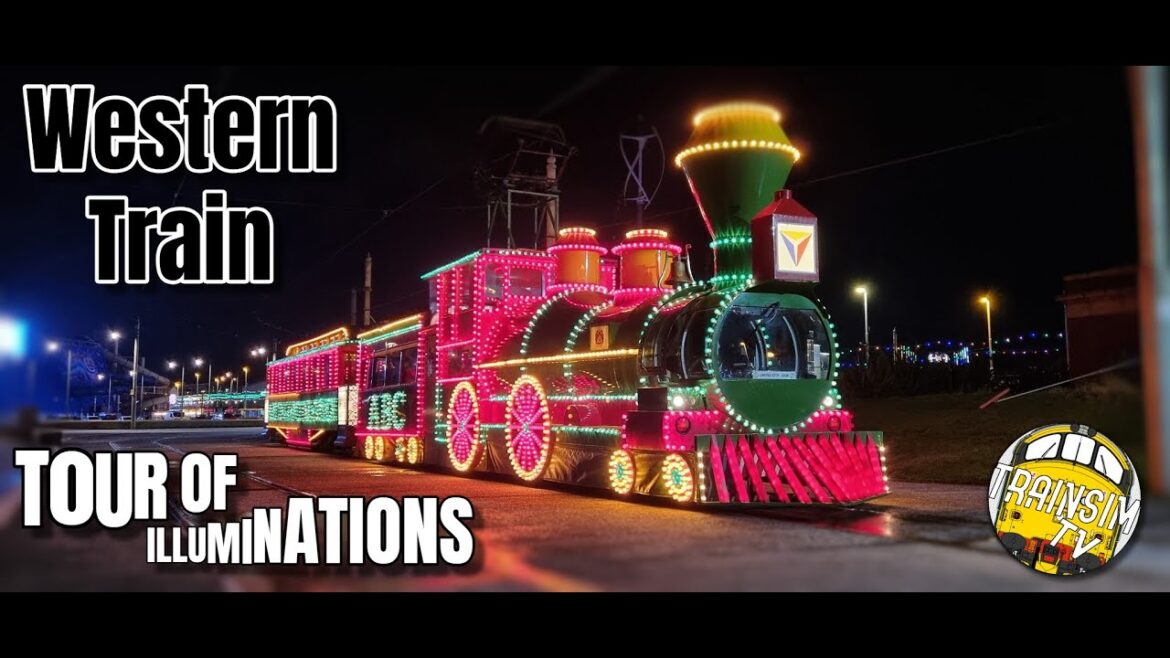 Western Train | Cab Ride | Tour of the Blackpool Illuminations Western Train | Cab Ride | Tour of the Blackpool Illuminations