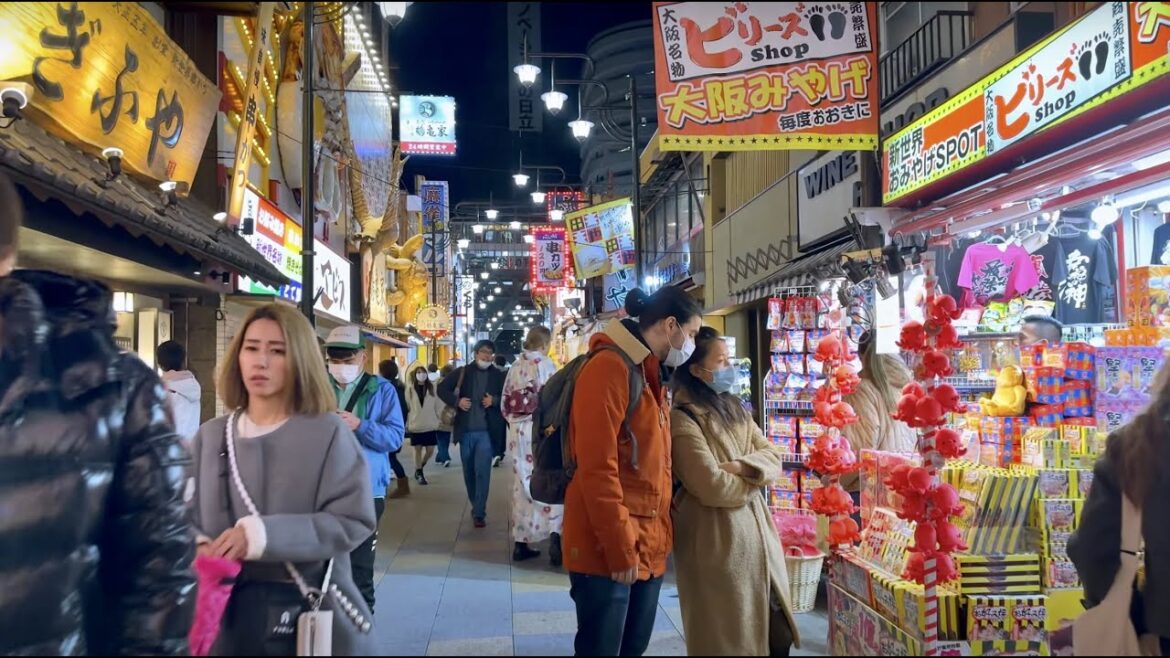 Walking in Japan Osaka Shinsekai Tsutenkaku – Secret Entertainment Bar Street – 通天閣 – 大阪観光 – 4K HDR Walking in Japan Osaka Shinsekai Tsutenkaku - Secret Entertainment Bar Street - 通天閣 - 大阪観光 - 4K HDR
