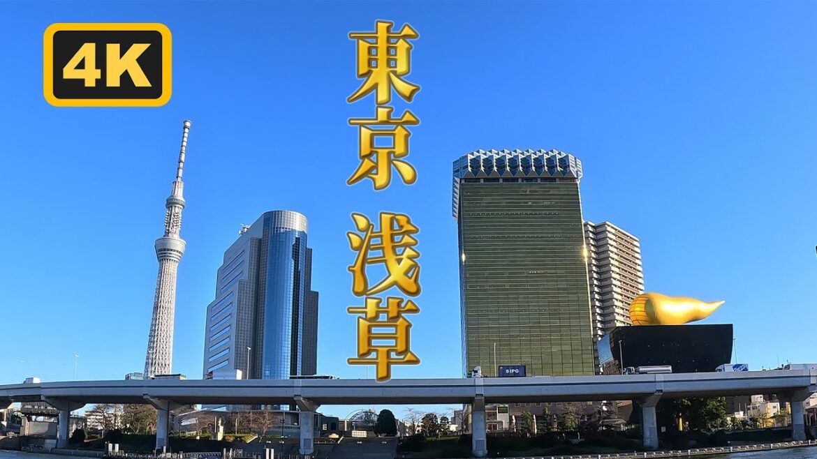 JAPAN// Asakusa, Tokyo - Virtual Walking Tour【4K】 PART 2