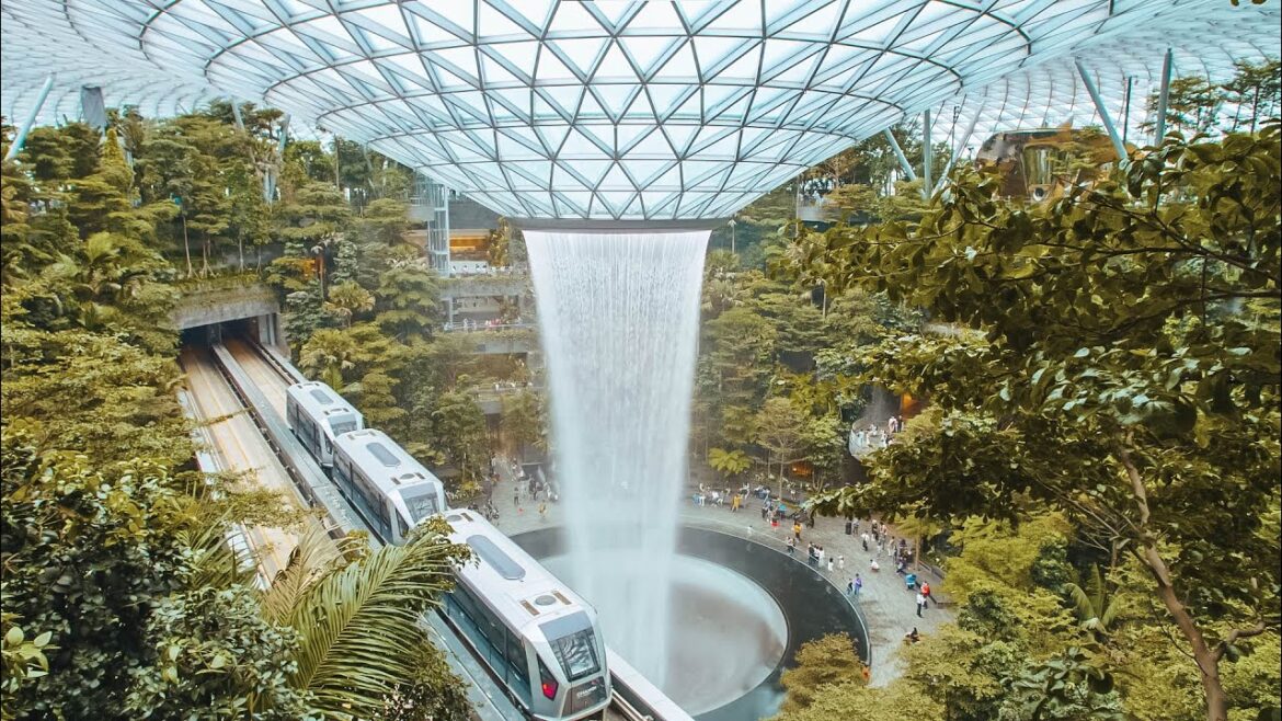 [4K] Jewel Changi Airport, Singapore - Walking Tour | Singapore, May 2022