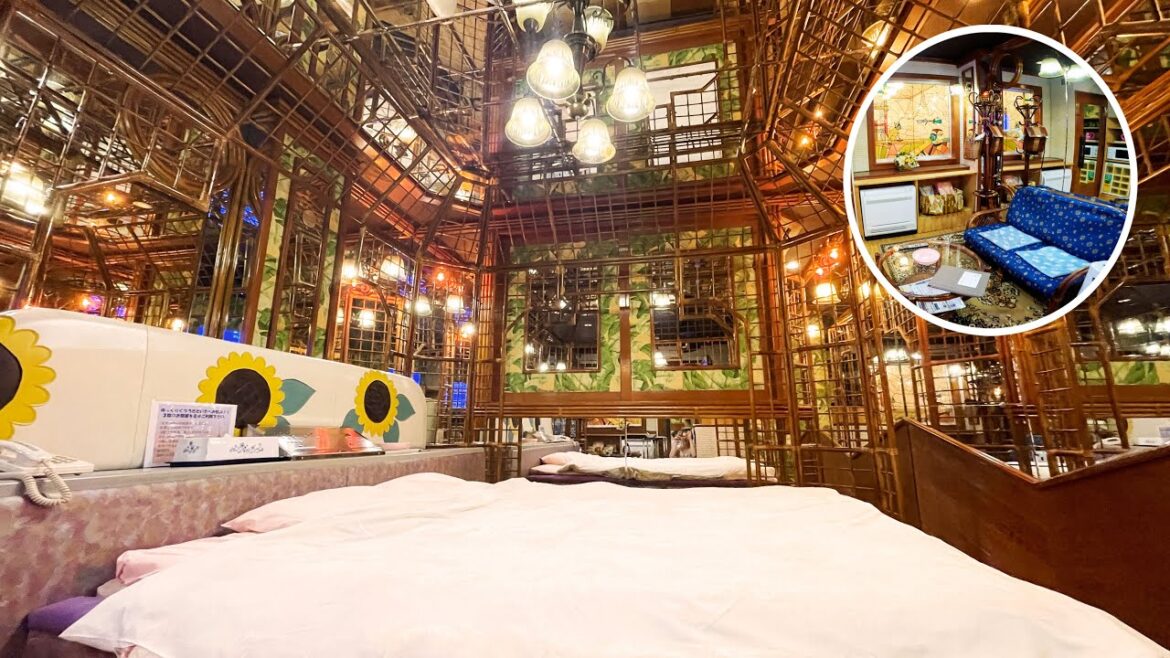 Love hotel full of mirrors!Few remaining 80's love hotels.|AINE Gojo