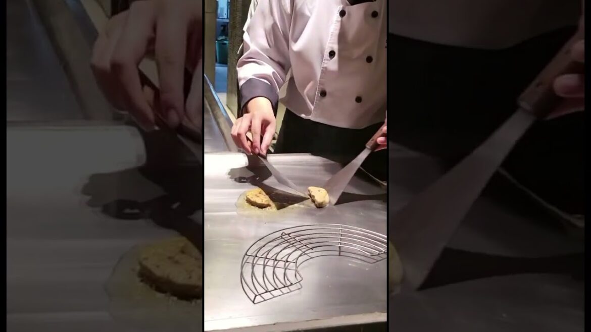 Foie Gras at Ibuki Teppanyaki Saigon #benihana #shorts