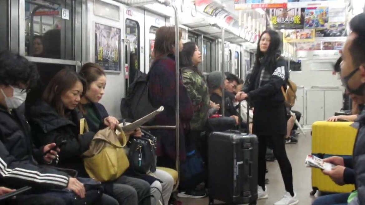 Take the subway train in Osaka Japan with Eva's Best Travel!