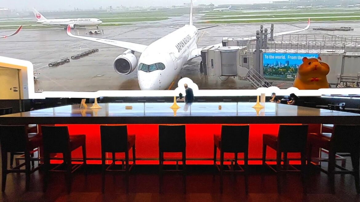 Visiting Japan's Luxurious Airline lounge in the Biggest Airport / JAL Sakura Lounge Visiting Japan's Luxurious Airline lounge in the Biggest Airport / JAL Sakura Lounge