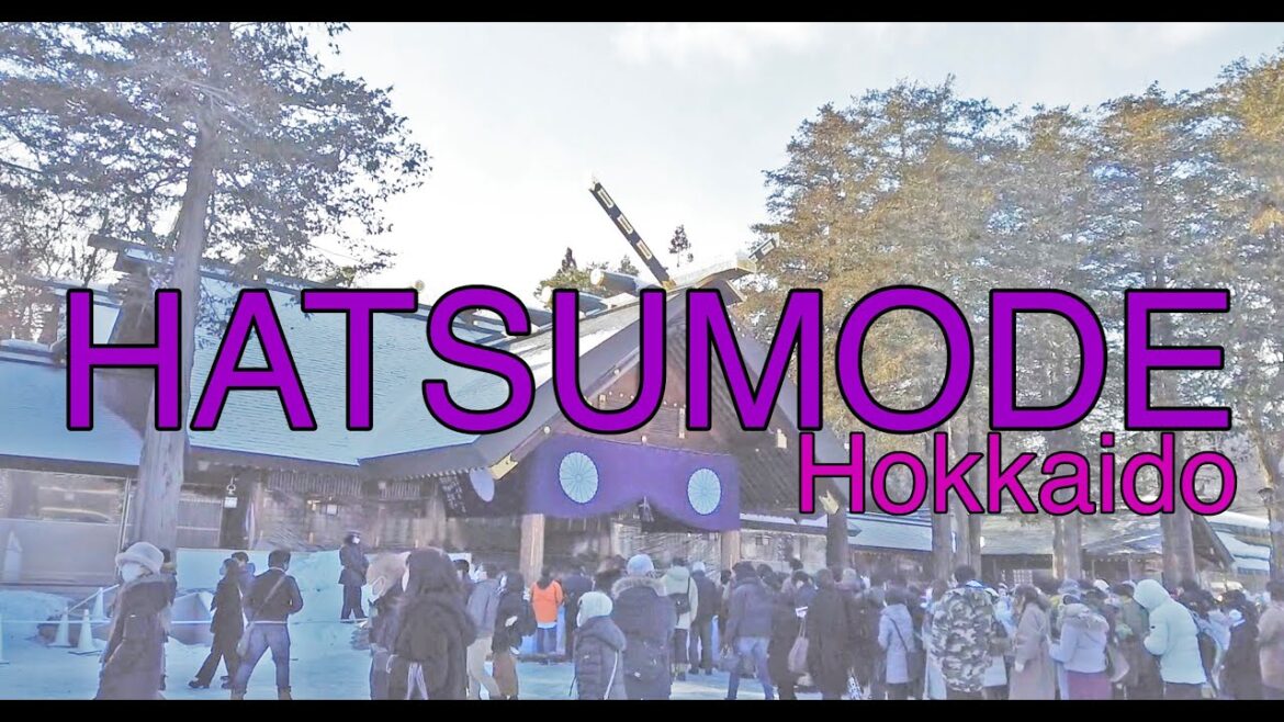 Hatsumode in Hokkaido Japan!