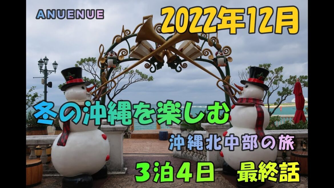 2022年12月 冬の沖縄を楽しむ 北中部の旅 3泊4日 最終話 2022年12月 冬の沖縄を楽しむ 北中部の旅 3泊4日 最終話