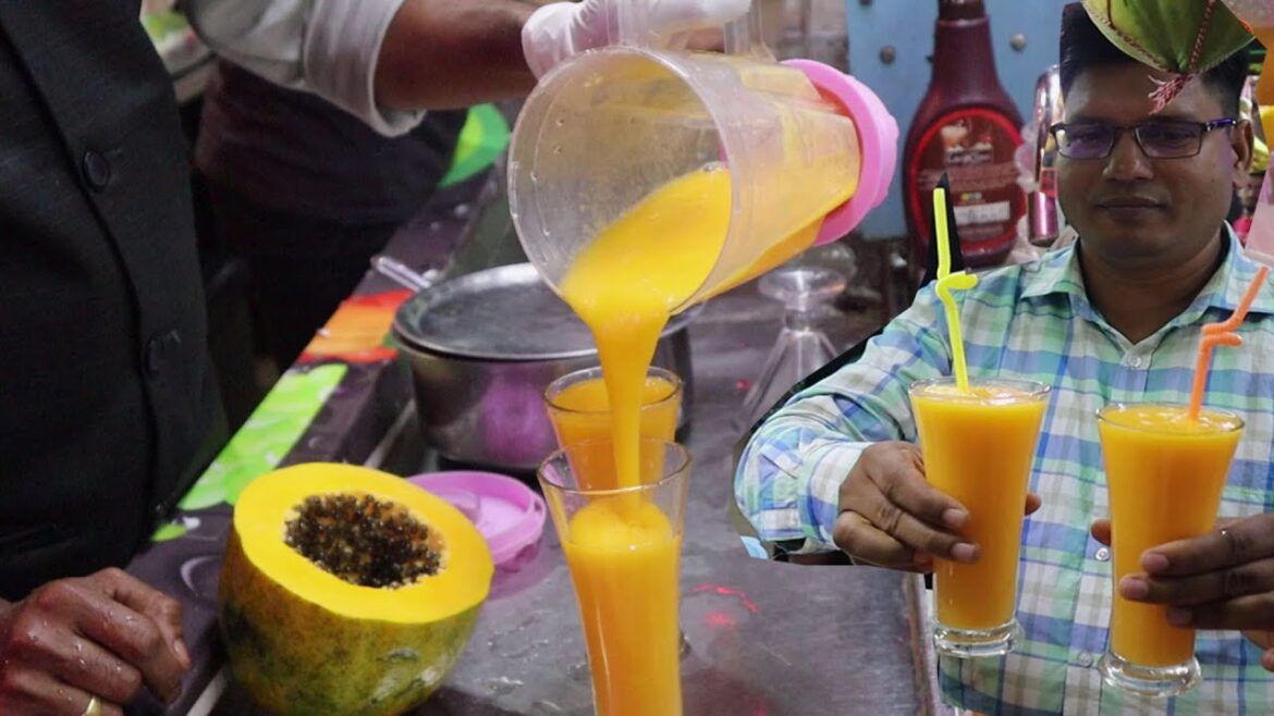 papaya Juice: Healthy Street food of Polli Food Village @ Tk 40 ! Bd Street Food papaya Juice: Healthy Street food of Polli Food Village @ Tk 40 ! Bd Street Food