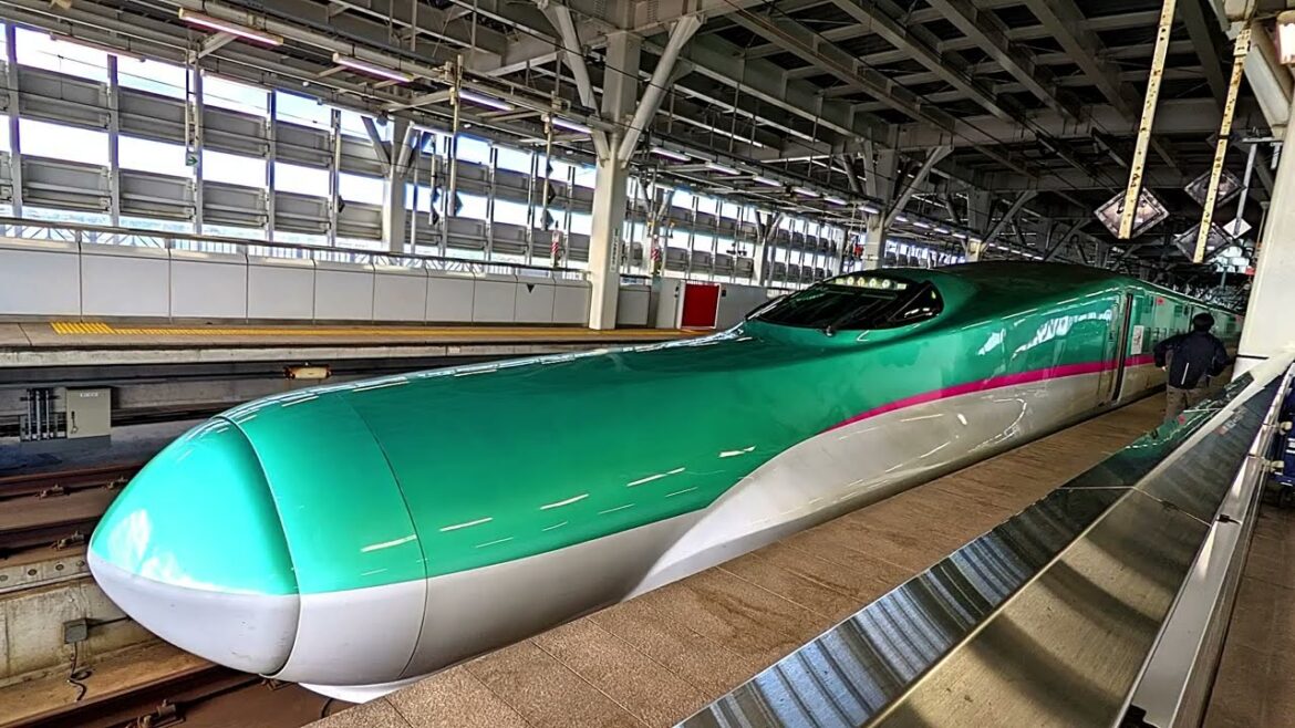 東北新幹線はやぶさ9号新青森行き　東京→新青森　左側車窓側面展望　Tohoku Shinkansen Hayabusa No.9 Tokyo → Shin-Aomori left car window
