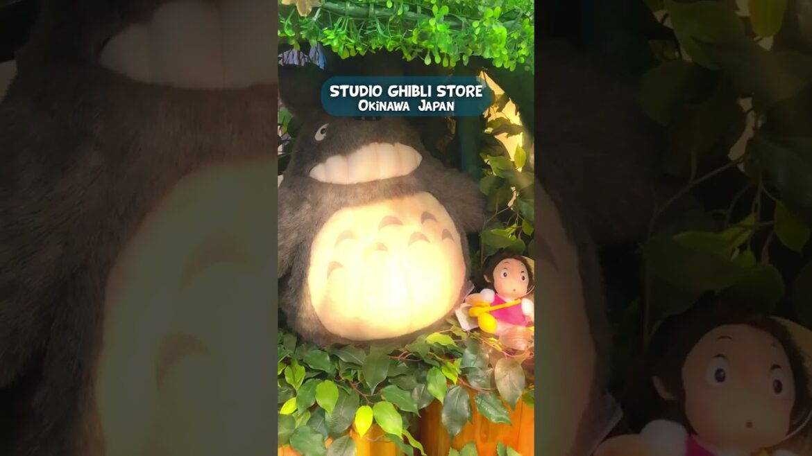 Studio Ghibli Store In Okinawa Japan