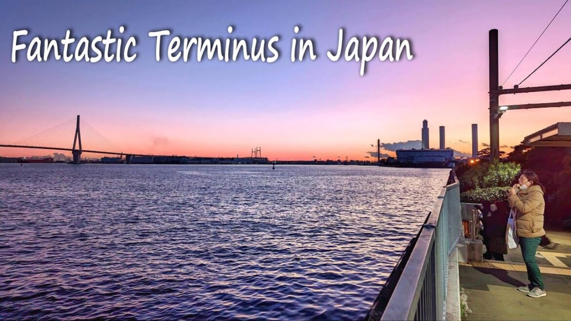 Fantastic terminal station in Yokohama, Japan. Fantastic terminal station in Yokohama, Japan.