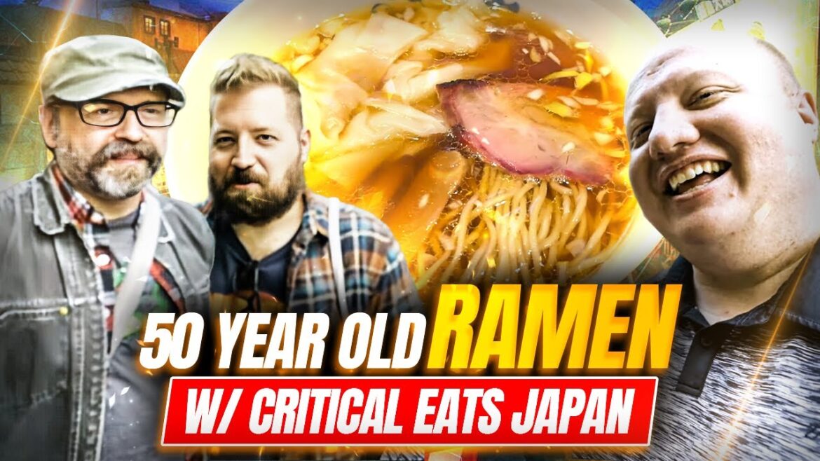50 Year Old Ramen at Ramen Museum Yokohama w/ the Burger Bros from @CriticalEatsJapan ! 50 Year Old Ramen at Ramen Museum Yokohama w/ the Burger Bros from @CriticalEatsJapan !