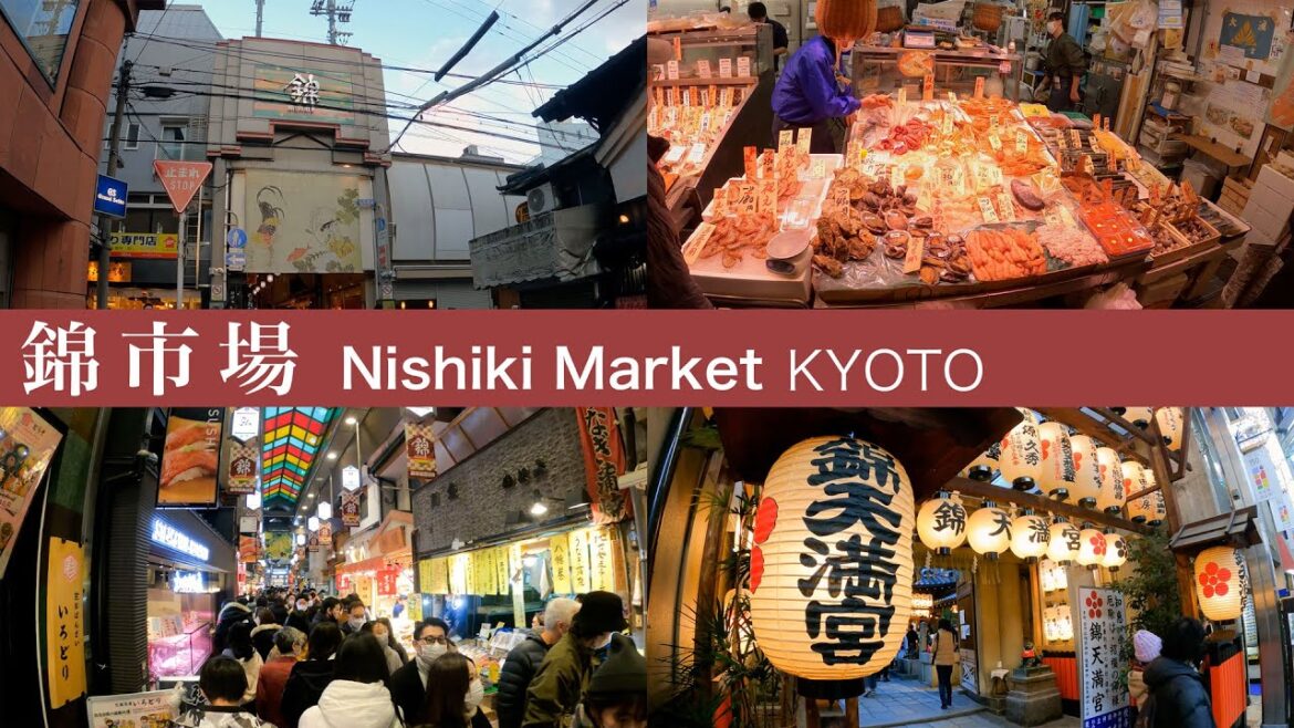 4K【京都・錦市場】年末で大混雑の京の台所 | Nishiki Market | Kyoto | The end of the year | Waiking Tour | 2022| 4K【京都・錦市場】年末で大混雑の京の台所 | Nishiki Market | Kyoto | The end of the year | Waiking Tour | 2022|