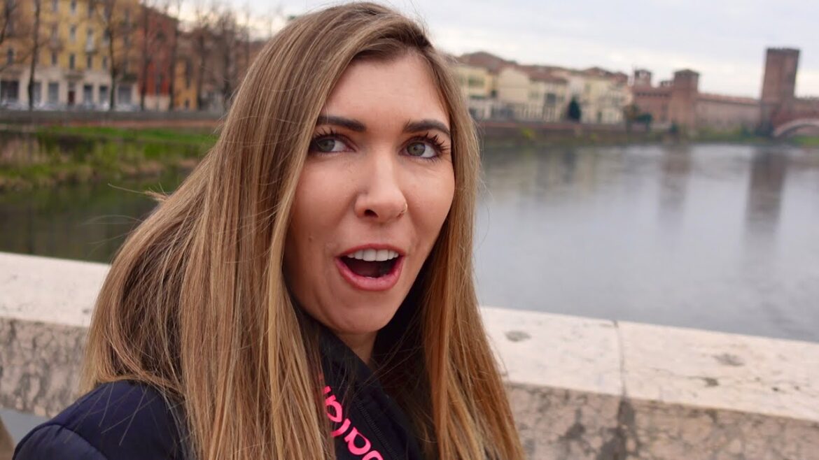 She knew I was up to something in Verona!