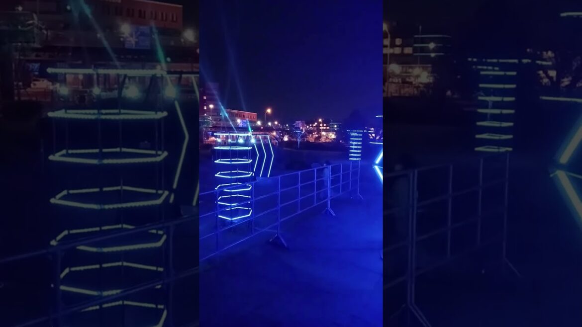 Yokohama Cross Night Illumination #shorts