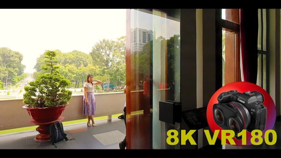 INSIDE HO CHI MINH Reunification Palace or Convention Hall 8K 4K VR180 3D (Travel Videos ASMR Music)