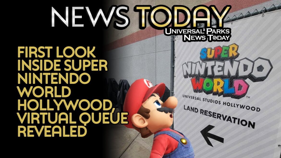First Look Inside Super Nintendo World Hollywood, Virtual Queue Revealed