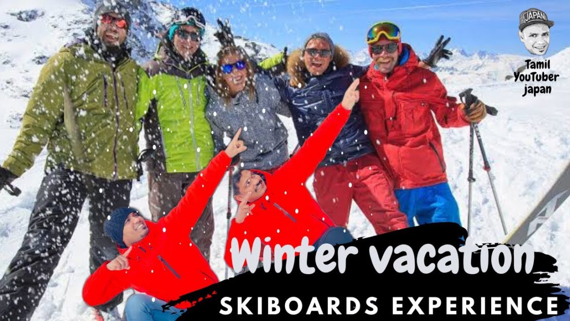 Winter vacation | Niigata  ken | ski boat experience | japan | Tamil | #tamilyoutuber  @rasworld125