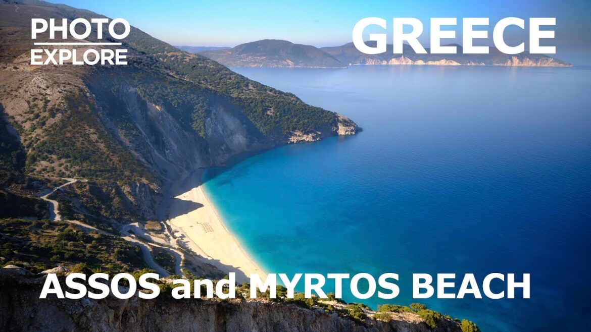Assos and Myrtos Beach Kefalonia Greece. Travel and Photography. Photo Explore Greece.