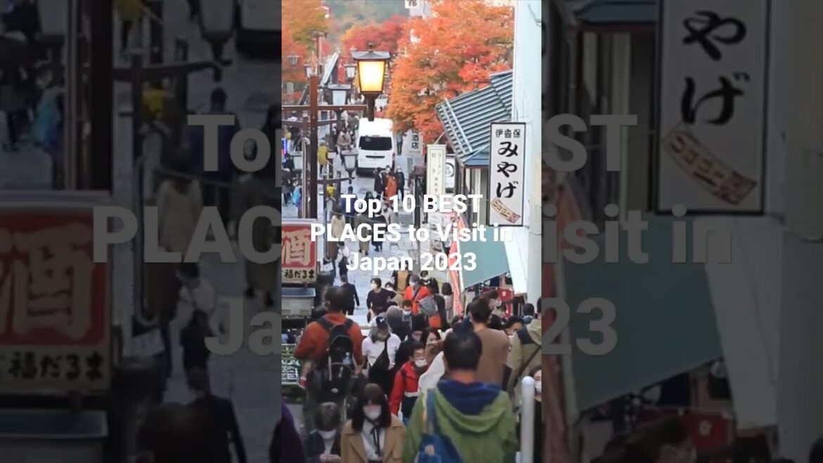 Top 10 Best Places To Visit in Japan 2023 - Short Travel Video