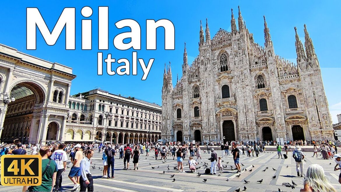 4k Walking Tour of Milan, Italy (Ultra HD, 60fps) with Natural City Sounds 4k Walking Tour of Milan, Italy (Ultra HD, 60fps) with Natural City Sounds