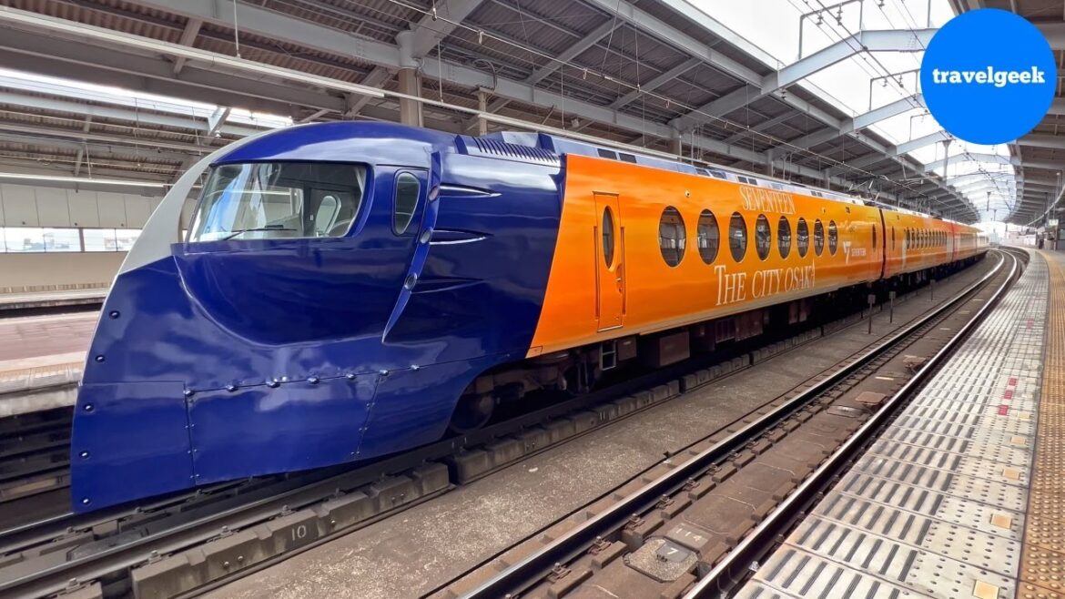 Weird! Riding Japan's Spaceship-like Airport Train | Osaka - Kansai Airport