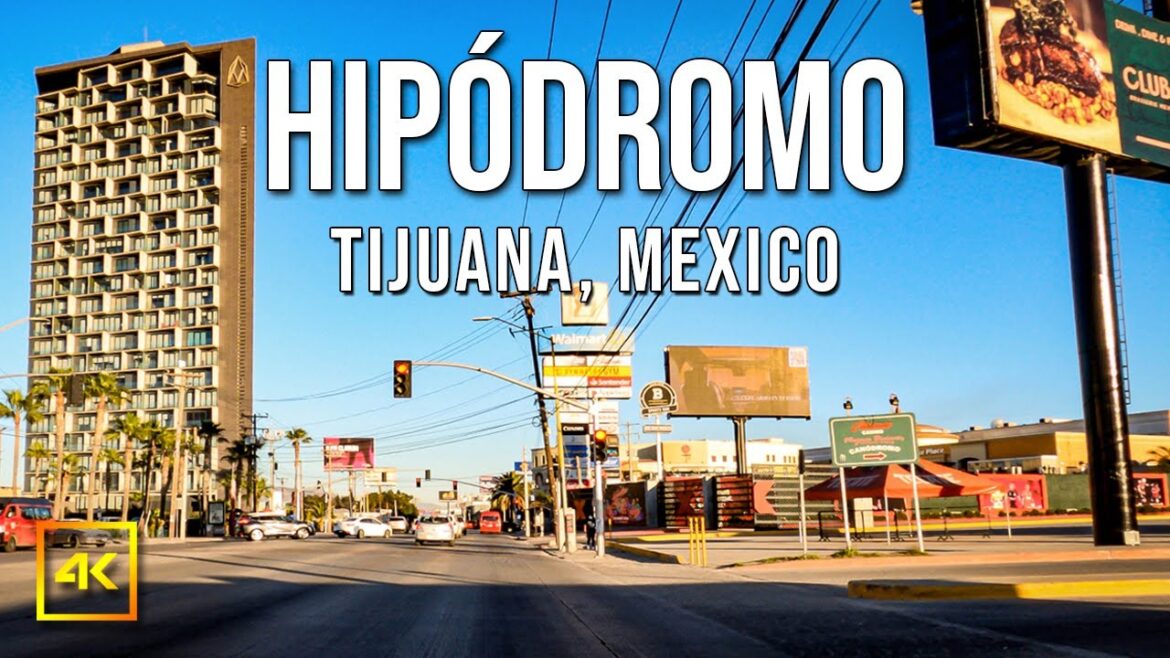 Hipodromo Tijuana Drive [4K] Baja California | Mexico
