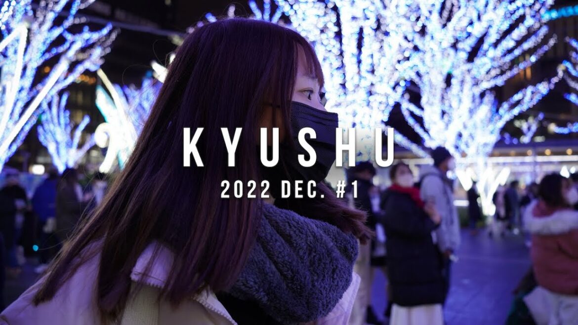 朝思暮想總算踏出國門啦！身冷心不冷的福岡聖誕市集 | KYUSHU | Vlog | 2022 DEC #1【菸酒嗓】