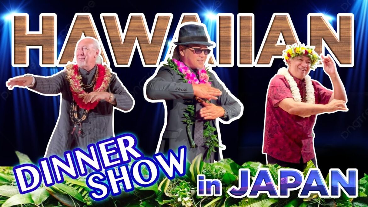 HAWAIIAN Dinner Show with Kawena Mann and friends in JAPAN!