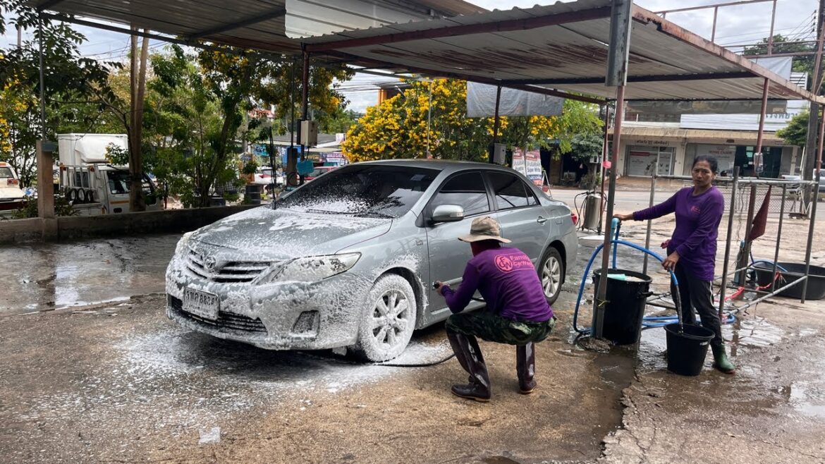 【トラン県】洗車ライブ配信