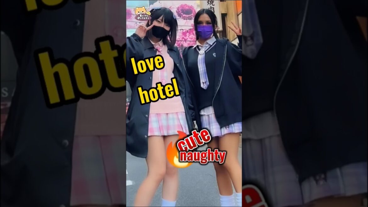 JAPAN LOVE HOTEL virtual tour #shorts