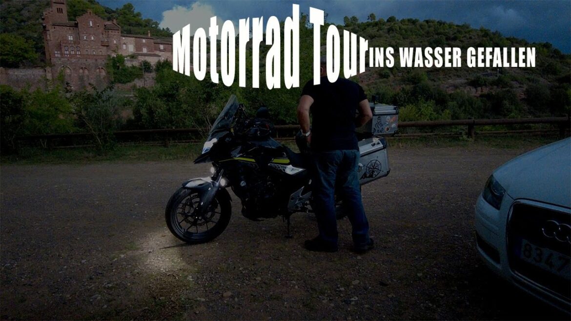 Marquet de les Roques - Motorrad Tour sprichwörtlich ins Wasser gefallen